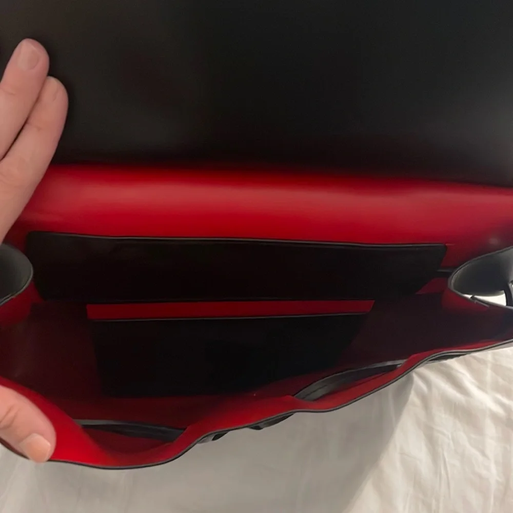 Mansur Gavriel lady bag black/red - Picture 4 of 5